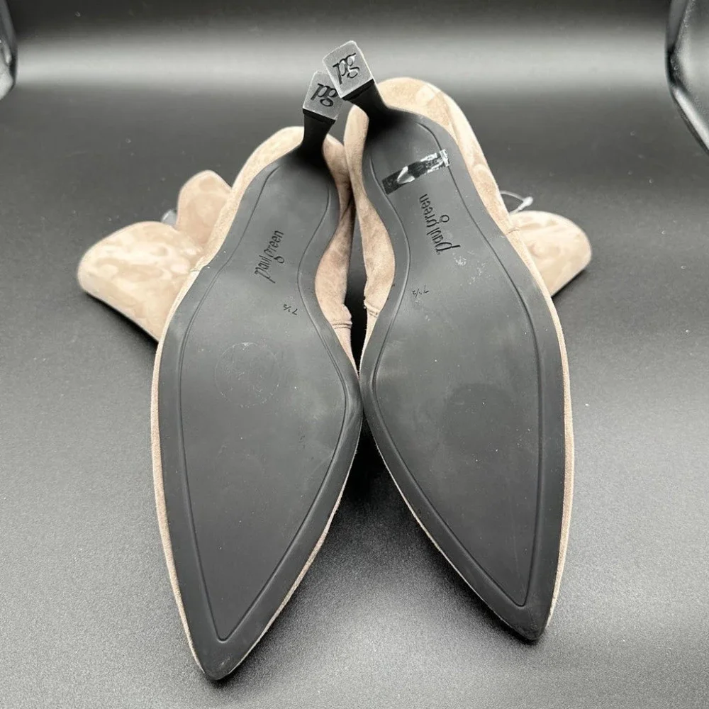 Paul Green Suede Marilyn‎ Heel Kitten Booties